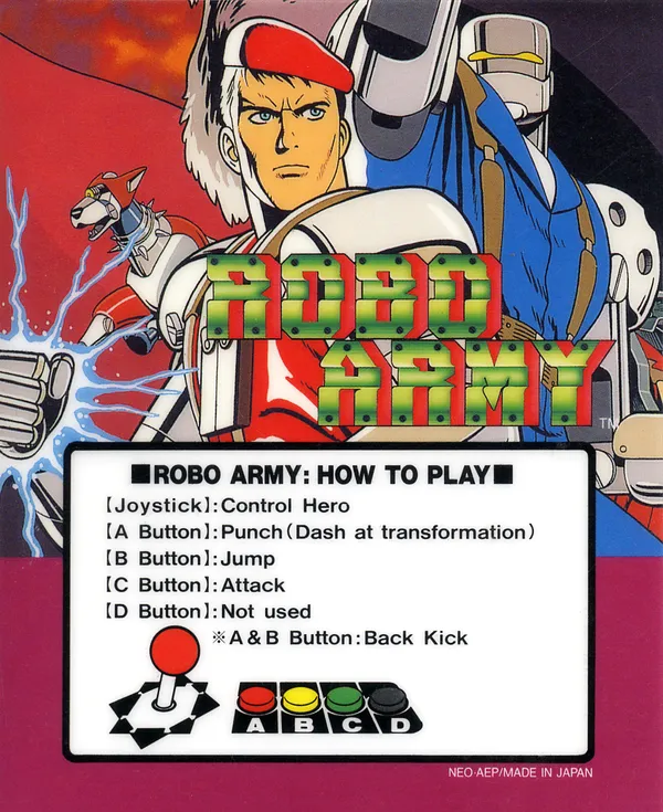 Robo Army mini marquee